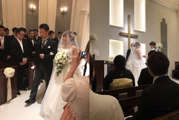 結婚式に出席してきました 彡 ウェディングドレス レンタル Tig Dress