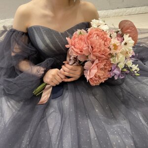 KIYOKOHATA新作ドレスKH-0544グレーご紹介♡ | ウェディング