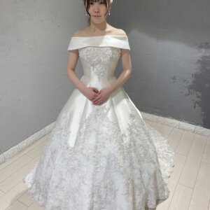 付け外し可能☆ロールカラーのご紹介！ | ウェディングドレス