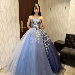 Mac Duggal*華やか*フェザー*優しく揺れる*グラデーションドレス org.jpg