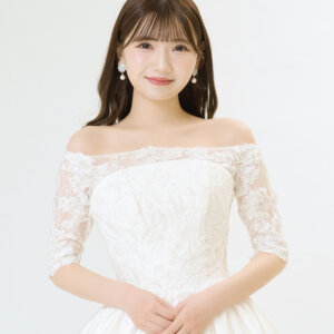 ⛄冬婚の方にもオススメ⛄2Wayサテンドレス【エレノア