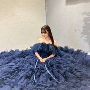 新作カラードレス】流行りのもふもふ💖ダークパフィーのご紹介