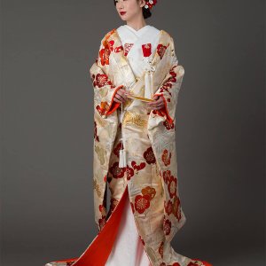 色打掛　花嫁　ウェディング 0-600 鳳凰 色打掛 ウェディングドレスレンタル TIG DRESS 東京