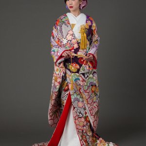 IK-2 寛文瑞宝文 色打掛 ウェディングドレスレンタル TIG DRESS 東京
