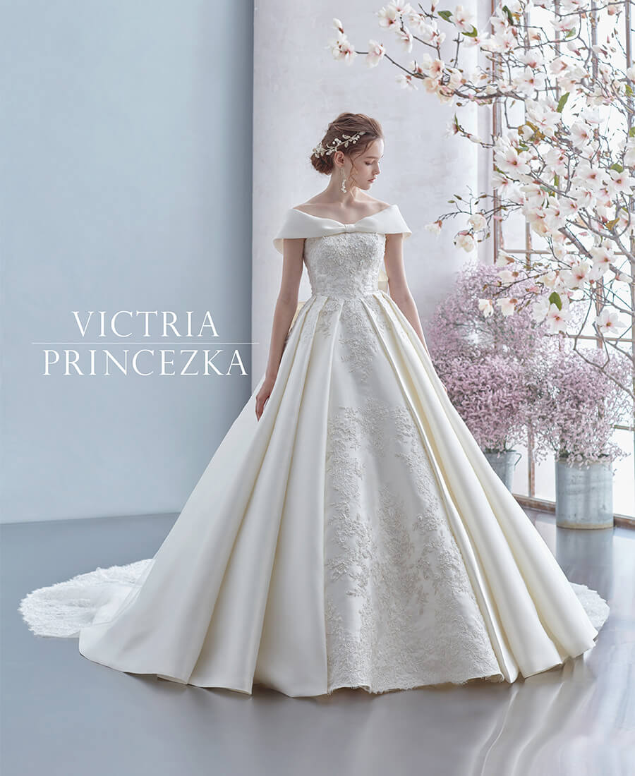 オスカー VICTRIA PRINCEZKA プリンセスライン ウェディングドレスレンタル TIG DRESS