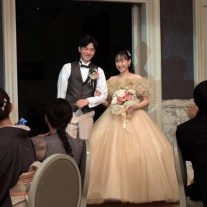 O様 おかげさまでとても素敵な結婚式をあげることができました