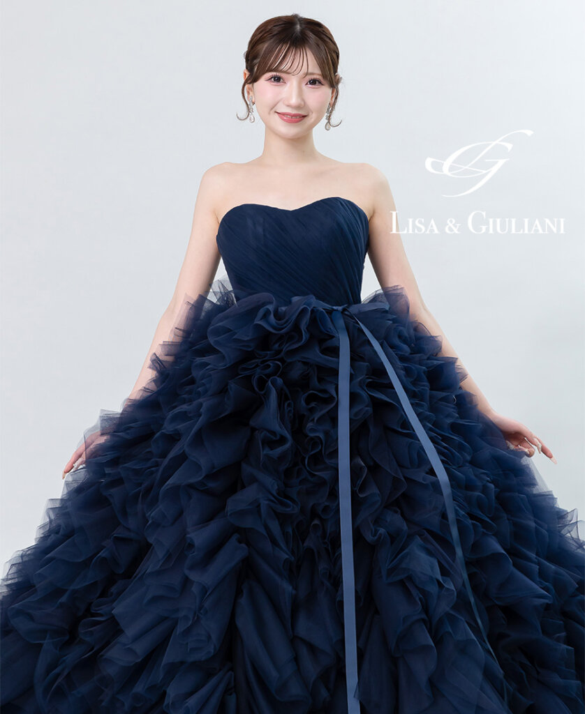 ダークパフィー Lisa & Giuliani カラードレスレンタル