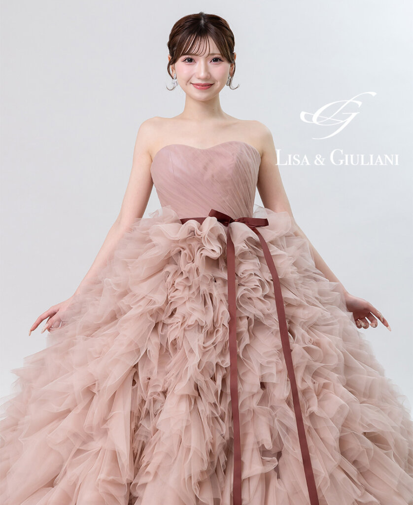 モーブパフィー Lisa & Giuliani カラードレスレンタル